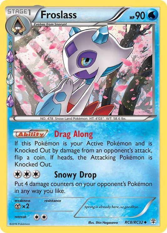 Froslass Holo RC8/RC32 Pokémon Generations: Radiant Collection Raw