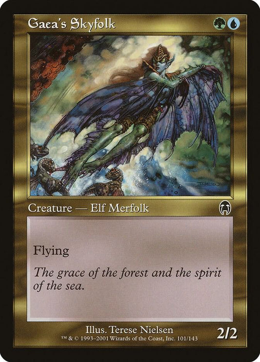 Gaea's Skyfolk 101/143 Magic The Gathering Apocalypse Raw