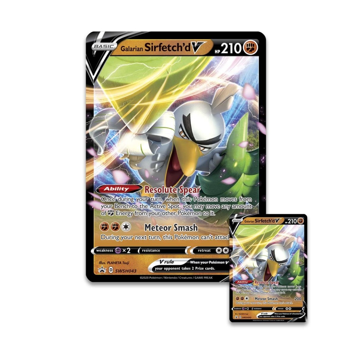 Pokémon Galarian Sirfetch'd V Box