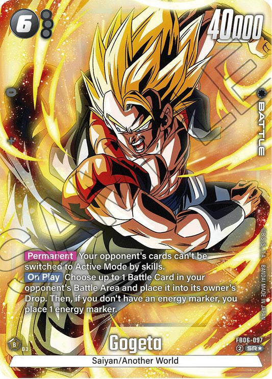Gogeto FB07-093 SR AA Dragon Ball Fusion World Raw
