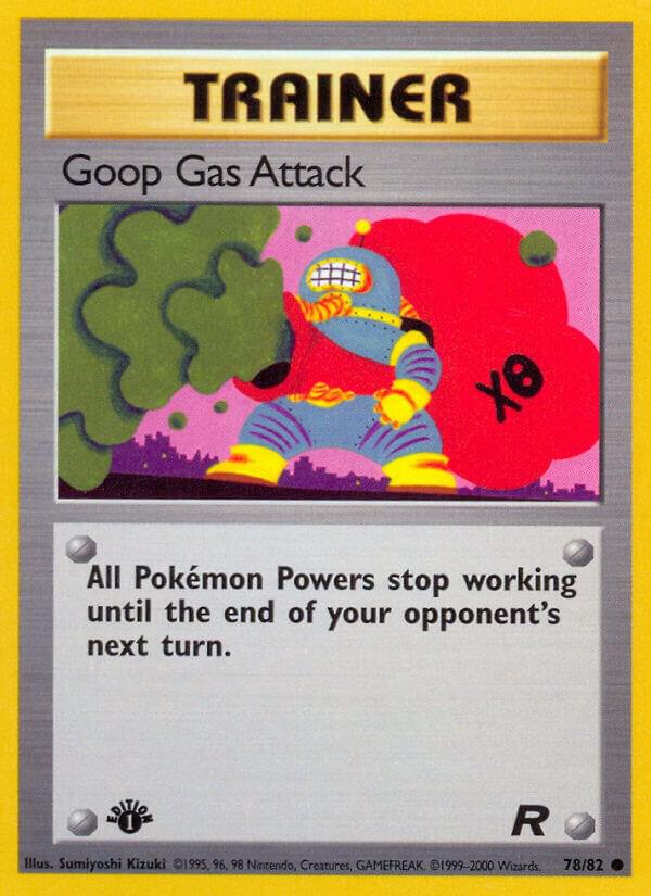 Goop Gas Attack 78/82 Pokémon Team Rocket Raw