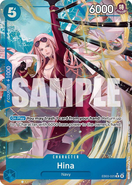 HIna Alt  EB03-025 ONE PIECE! Extra Booster: Heroines Edition Raw