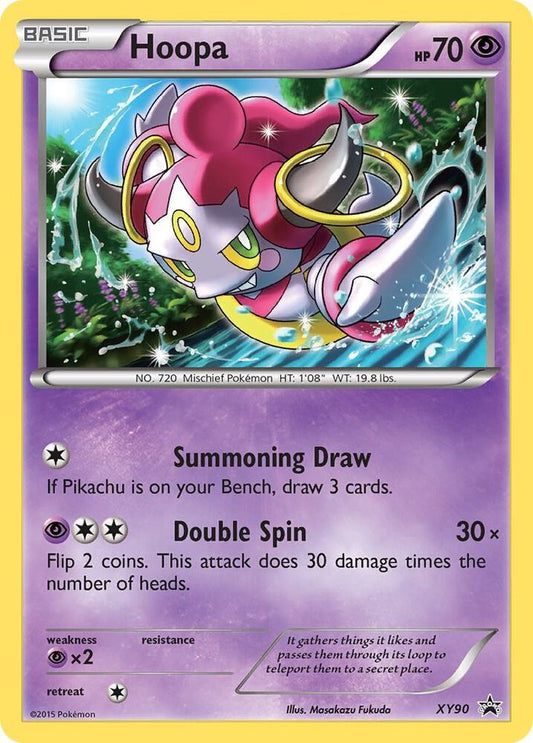 Hooopa Cosmos Holo XY90 Pokémon XY Promos Raw