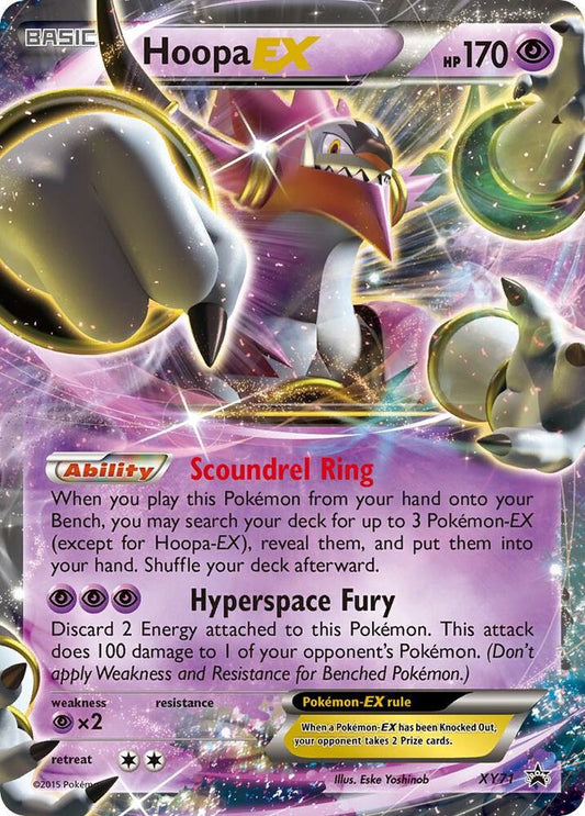 Hoopa EX XY71 Pokémon XY Promos Raw