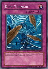 Dust Tornado  SDLR-EN033 Structure Deck: Rise of The Dragon Lords  Yu-Gi-Oh light Play