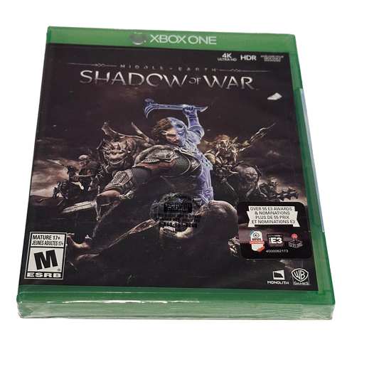 Middle Earth Shadows of War Xbox One Factory Sealed