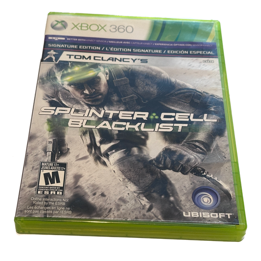 Tom Clancy's Splinter Cell Blacklist Xbox 360 Complete in Box