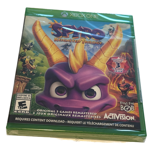 Spyro Reignited Trilogy Xbox One Factory Sealed