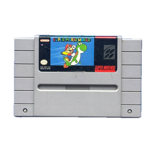 Super Mario World SNES Super Nintendo Entertainment System Loose Cart