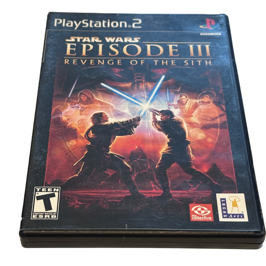 Star Wars Episode III Revenge of The Sith Sony PS2 Playstation 2 Complete in Box