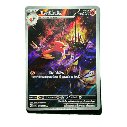 Fletchinder 199/193 Pokémon Paldea Evolved Near Mint