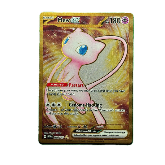 Mew EX 205/165 Pokémon 151 Light Played
