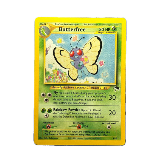 Butterfree 9/18 Pokémon Southern Islands Heavy Play