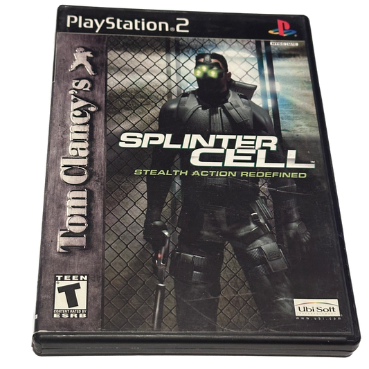 Tom Clancy's Splinter Cell PS2 Playstation 2 Complete in Box