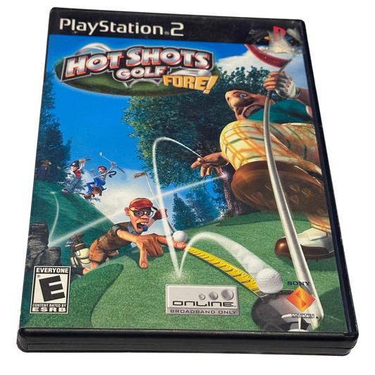 Hot Shots Golf Fore Sony PS2 Playstation 2 Complete in Box