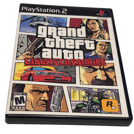 Grand Theft Auto Liberty City Stories Sony PS2 Playstation 2 Complete in Box