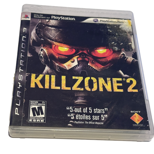 Killzone 2 Sony PS3 Playstation 3 Complete in Box
