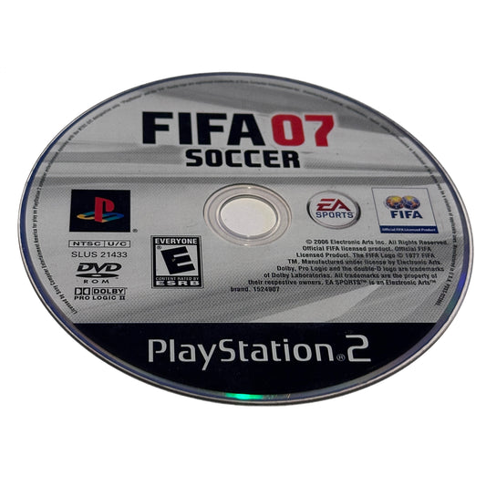 Fifa Soccer 07 Sony PS2 Playstation 2 Loose Disc