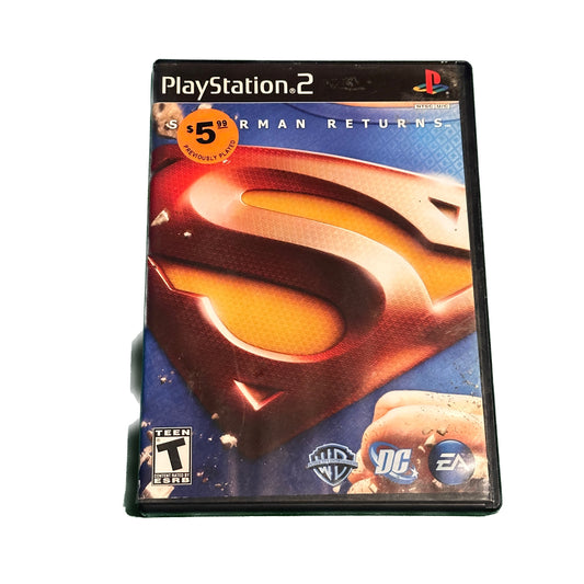 Superman Returns Sony PS2 Playstation 2 in Box