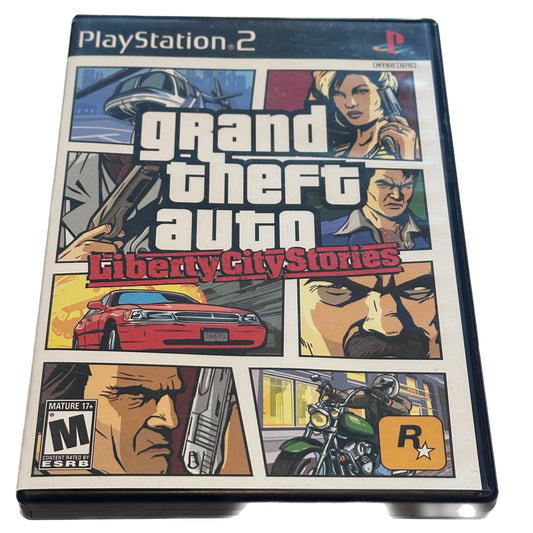 Grand Theft Auto Liberty City Stories PS2 Playstation 2 Complete in Box