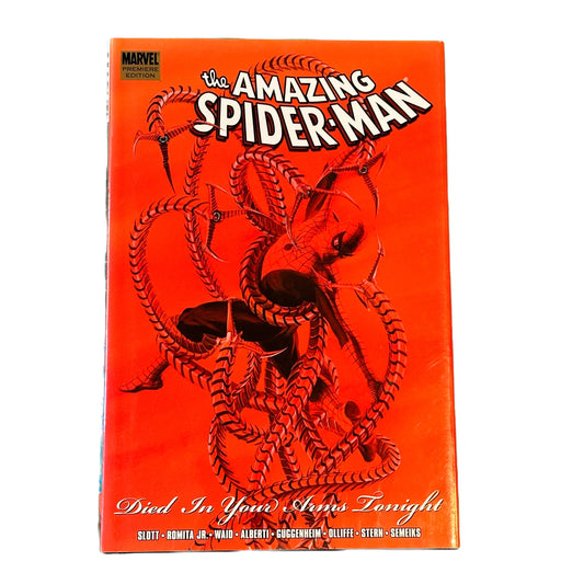 The Amazing Spider-Man Died in Your Arms Tonight Marvel Comics #600-601 Hardcover