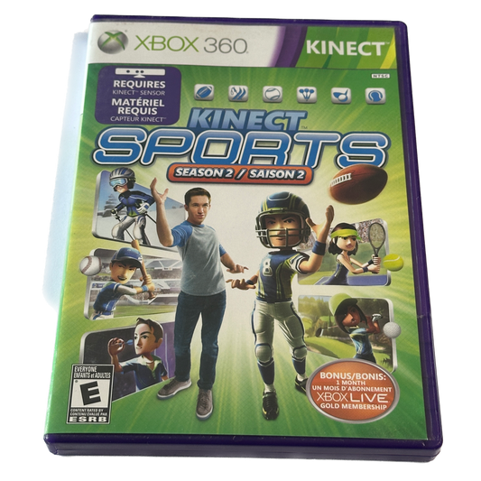 Kinect Sports Season 2 Xbox 360 Complete in Box