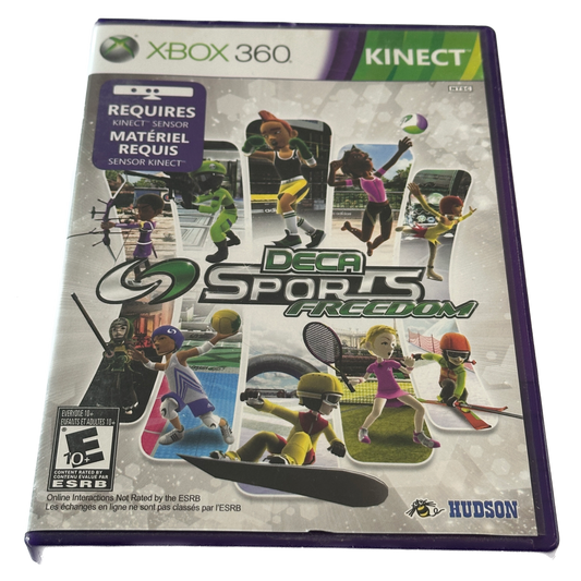 Kinect Deca Sports Freedom Xbox 360 Complete in Box