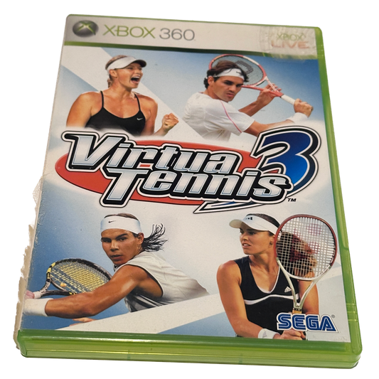 Virtua Tennis 3 Xbox 360 Complete in Box