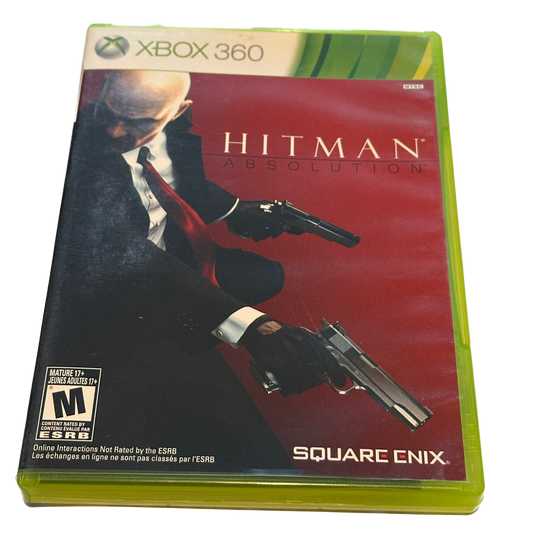 Hitman Absolution Xbox 360 Complete in Box