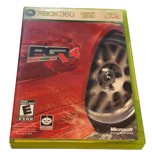 Project Gotham Racing 4 XBox 360 Complete in Box