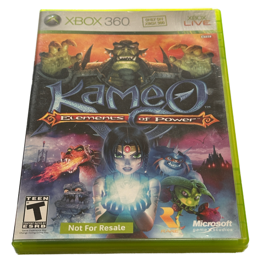 Kameo Elements of Power Xbox 360 Complete in Box (Not For Resale)