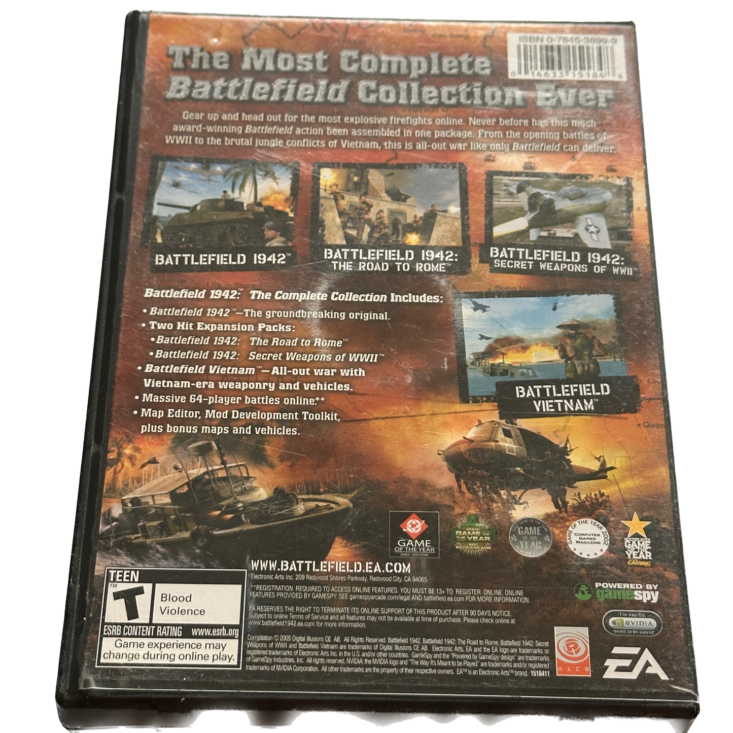 Battlefield 1942 The Complete Collection PC Game Complete in Box