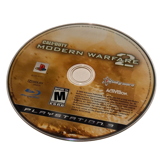 Call of Duty Modern Warfare 2 Sony PS3 Playstation 3 Loose Disc