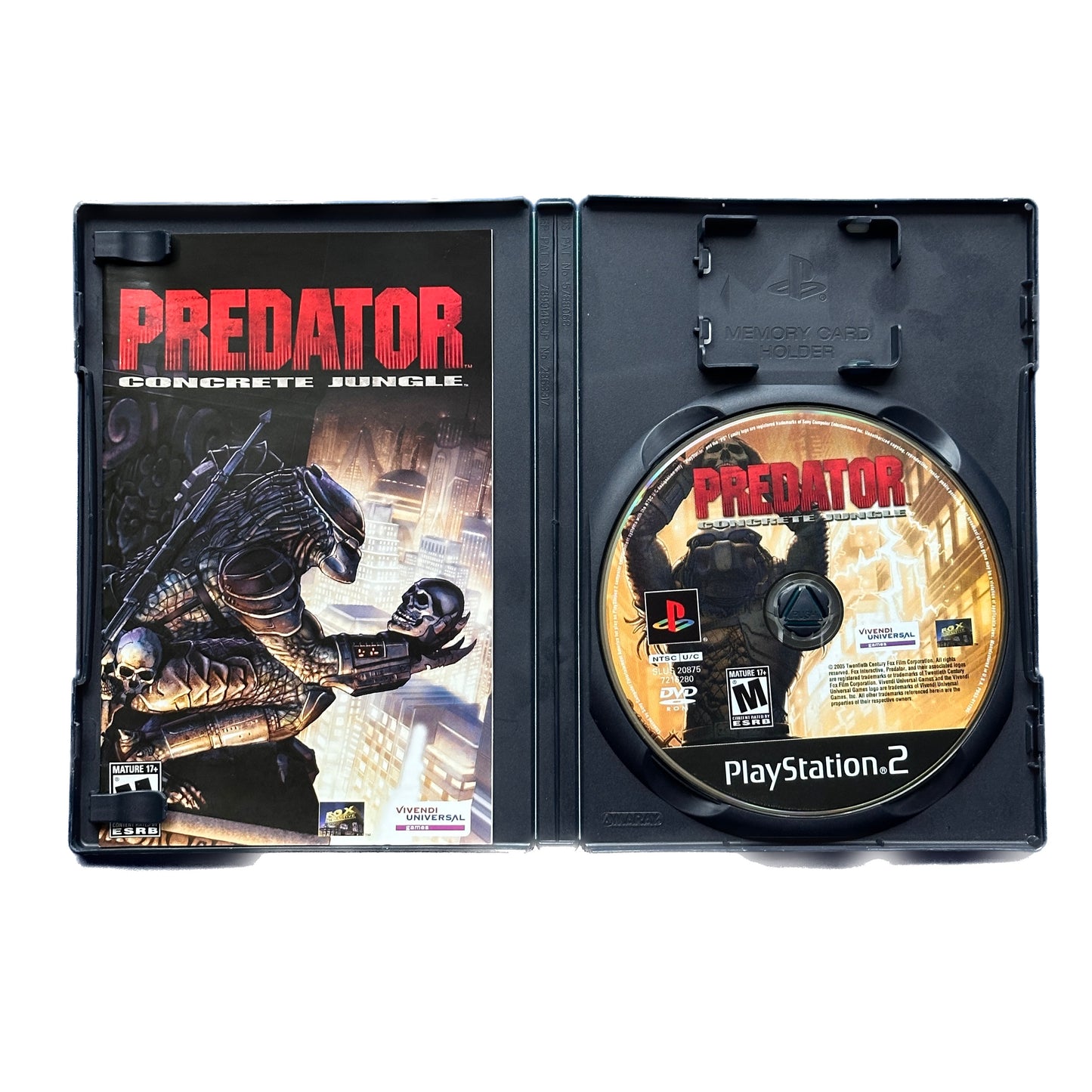 Predator Concrete Jungle PS2 Playstation 2 Complete in Box