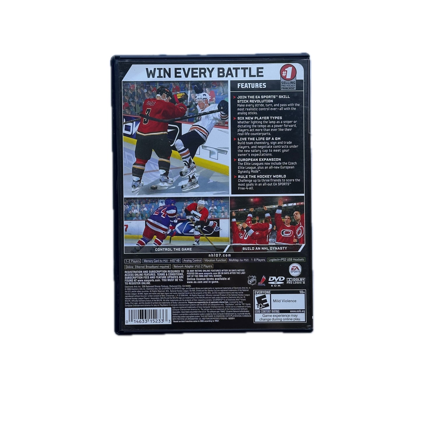 NHL 07 PlayStation 2 PS2 in Box