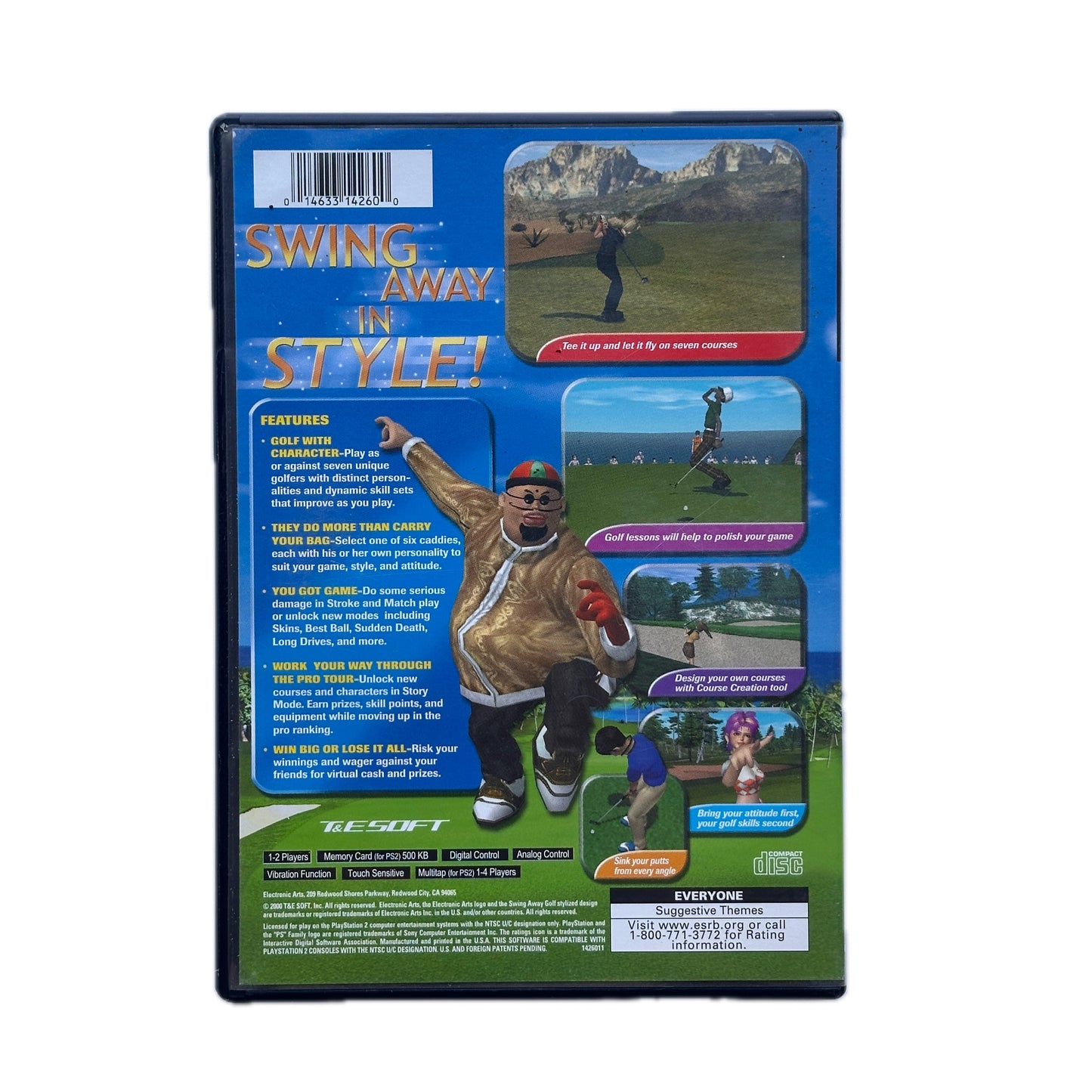 Sing Away Golf Sony PS2 Playstation 2 in Box