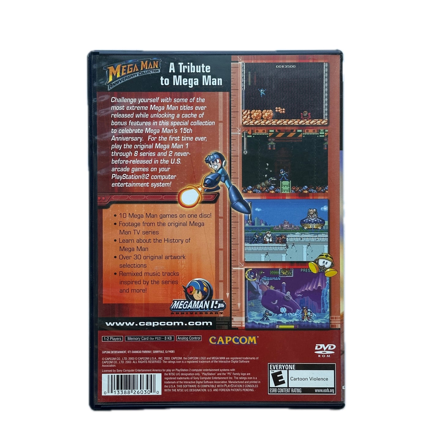 Mega Man Anniversary Collection PS2 Playstation 2 Complete in Box