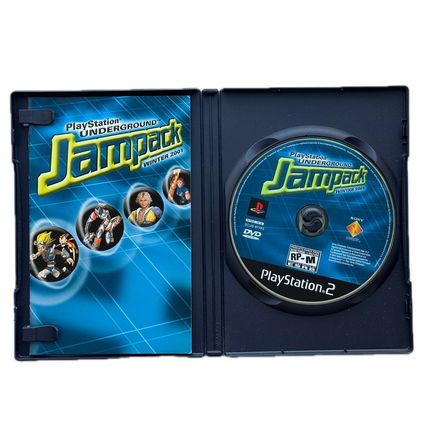Playstation Underground Jampack Winter 2001 PS2 Playstation 2 Complete in Box