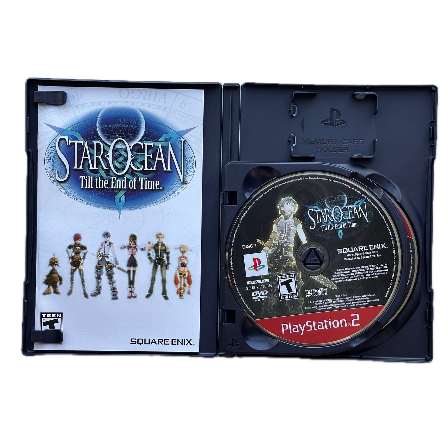 Star ocean Til The End of Time Greatest Hits PS2 Playstation 2 Complete in Box