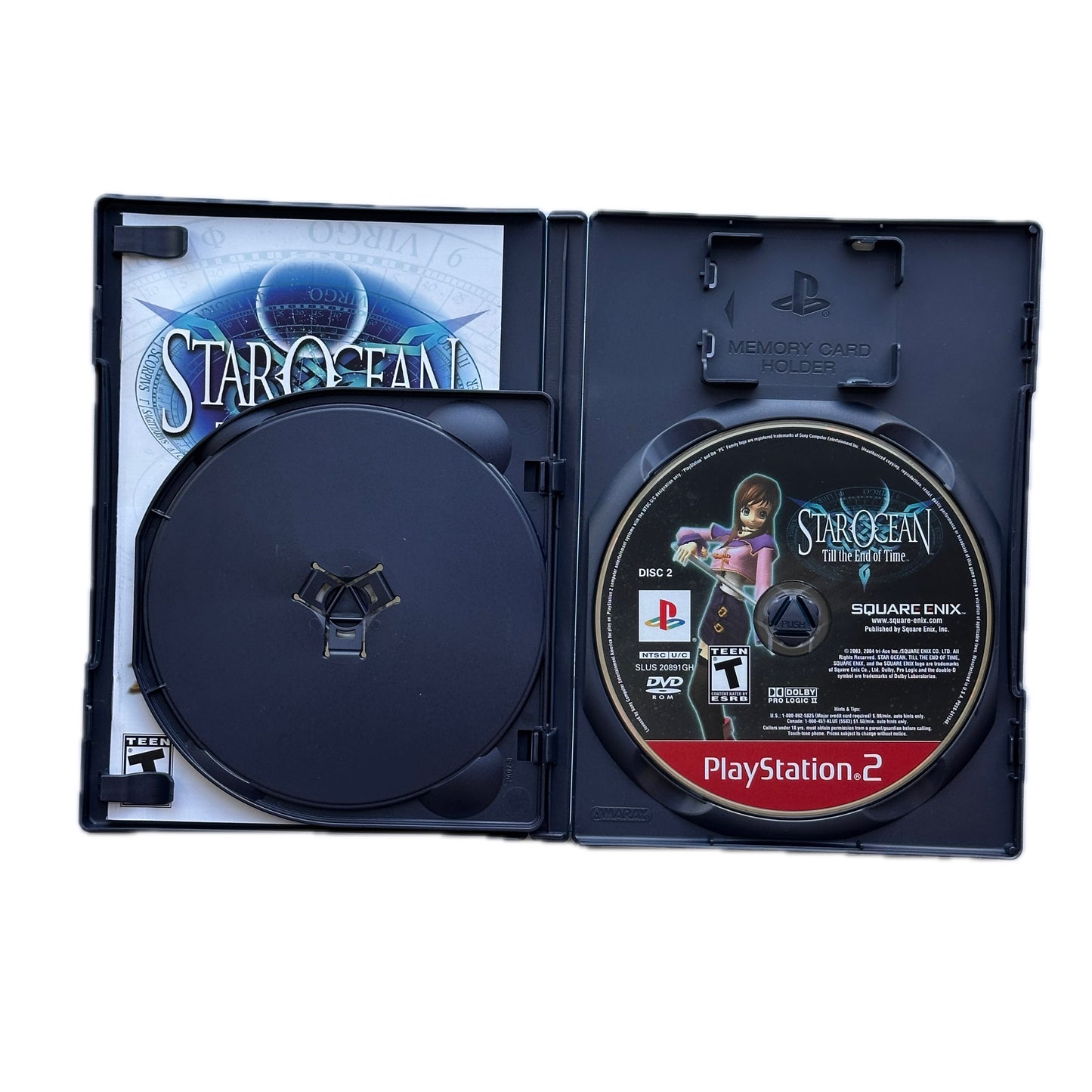 Star ocean Til The End of Time Greatest Hits PS2 Playstation 2 Complete in Box