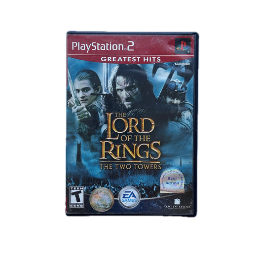 The Lord of The Rings The Two Towers Greatest Hits PS2 Playstation 2  in Box
