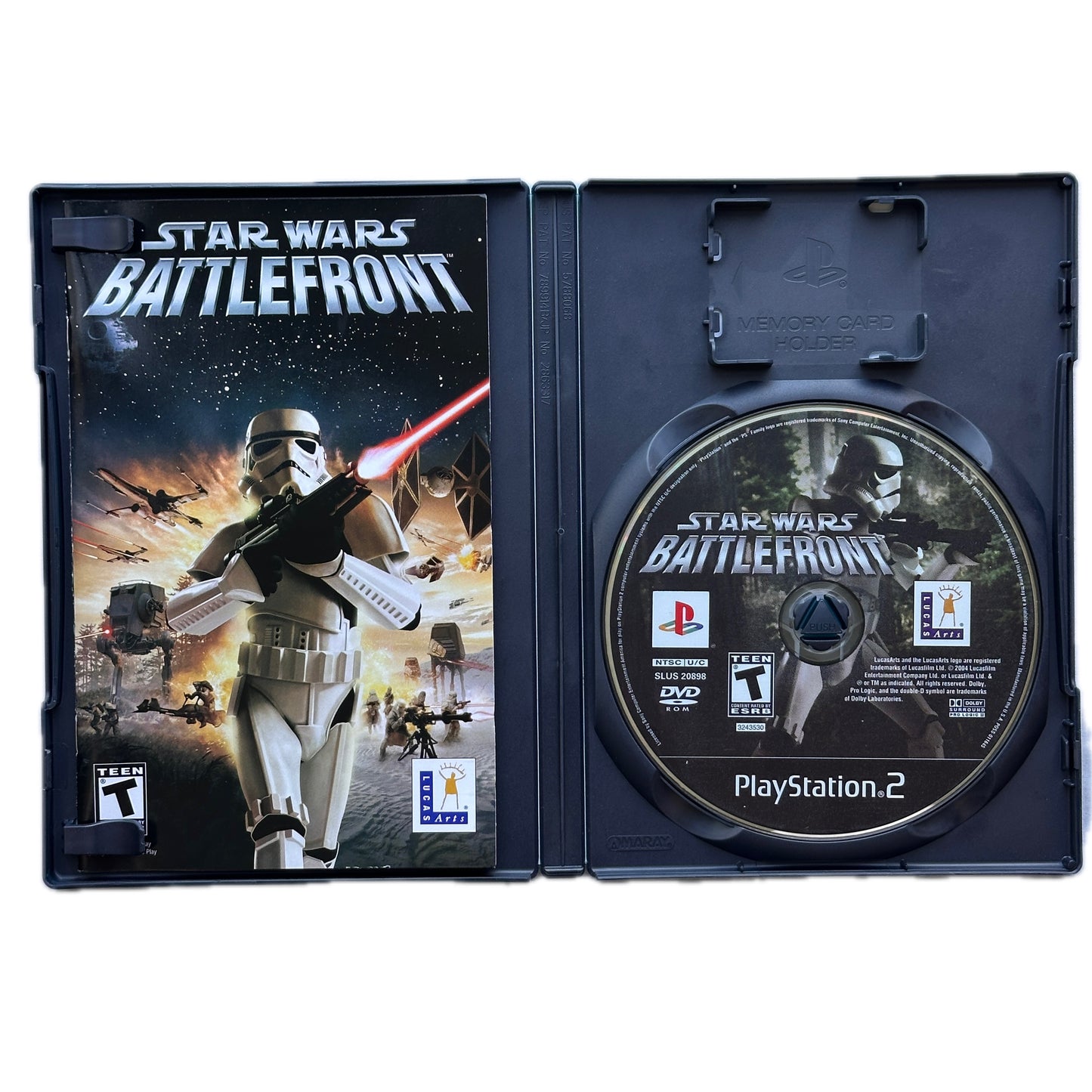 Star Wars Battlefront Sony PS2 Playstation 2 Complete in Box
