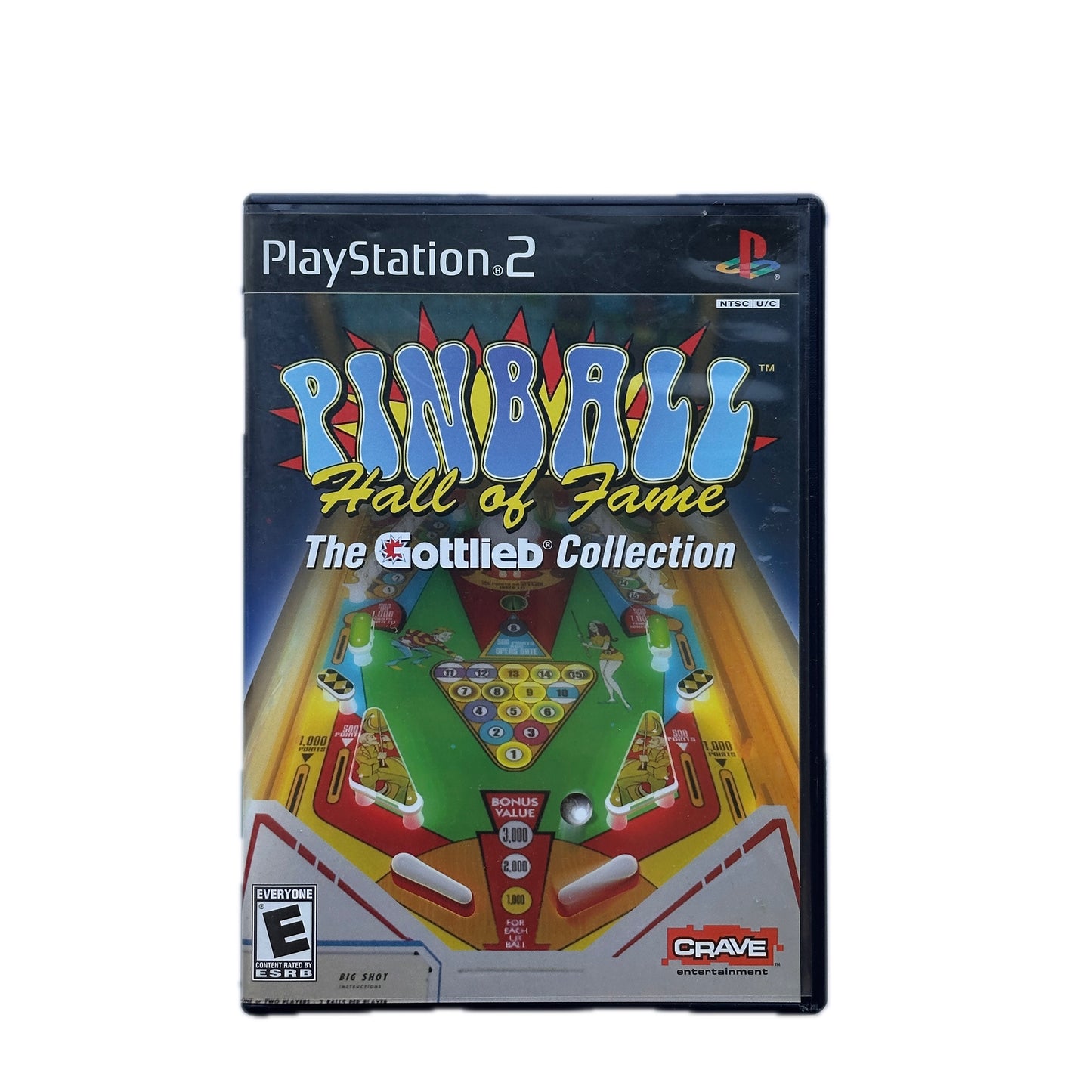 Pinball Hall of Fame The Gottlieb Collections PS2 Playstation 2  in Box