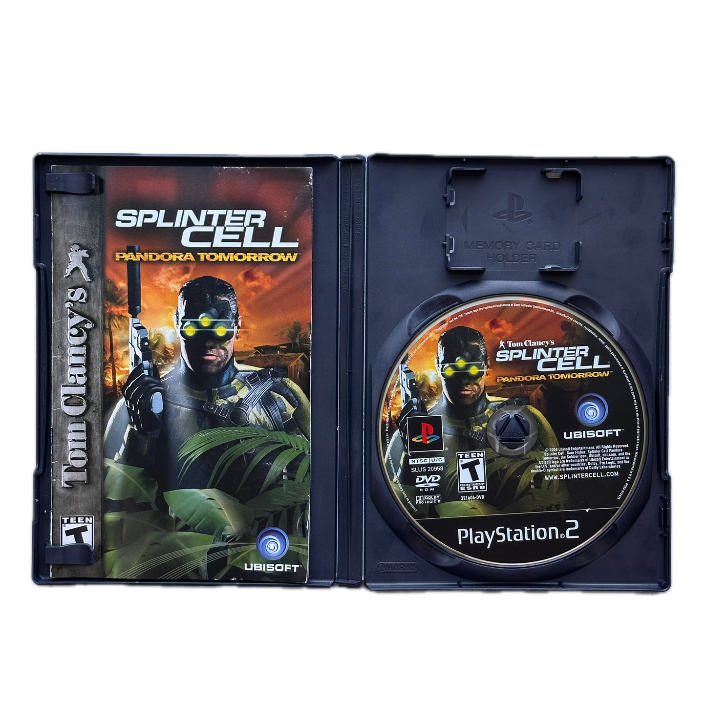 Tom Clancy's Splinter Cell Pandora's Tomorrow PS2 Playstation 2 Complete in Box