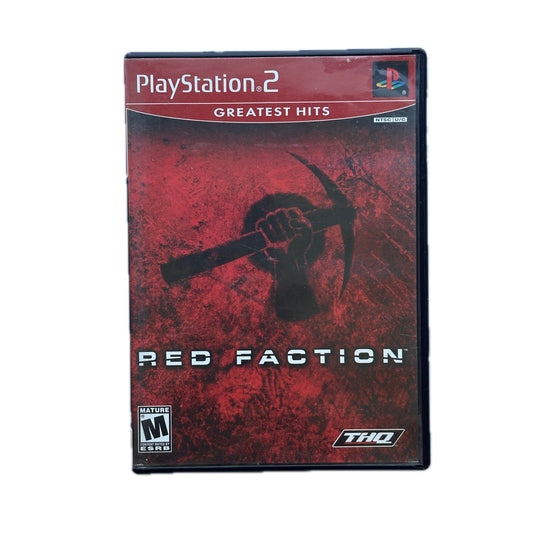 Red faction Greatest Hits PS2 Playstation 2 in Box