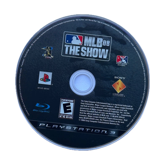 MLB The Show 08 PS3 Playstation 3 Loose Disc