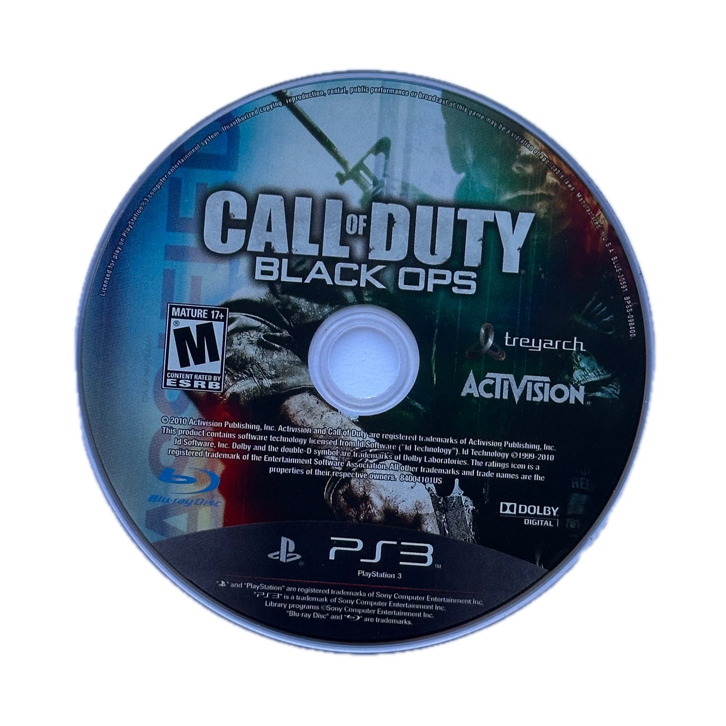 Call of Duty Black Ops PS3 Playstation 3 Loose Disc