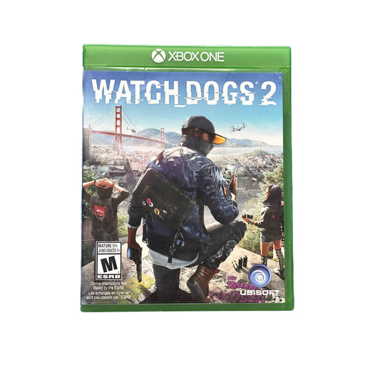 Watch Dogs 2 Xbox One Complete in Box