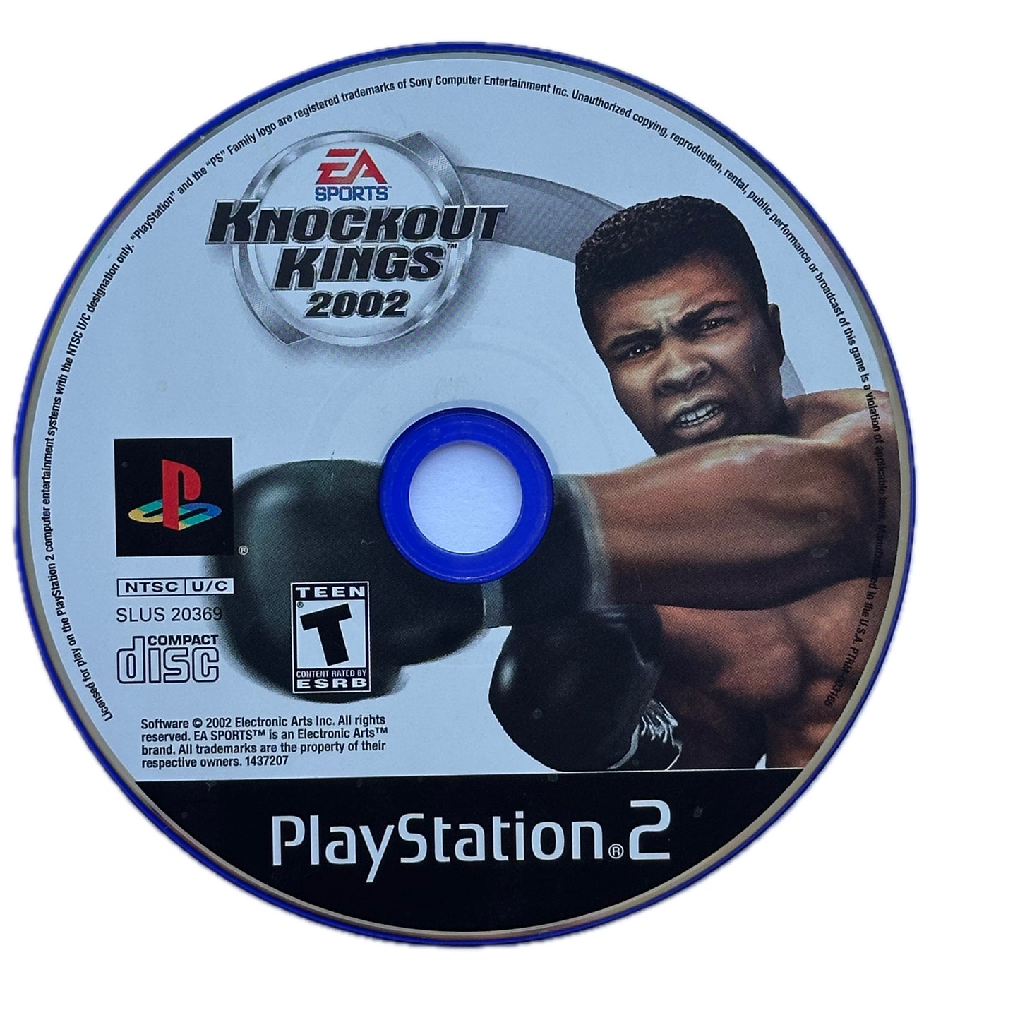 Knockout Kings 2002 PS2 Playstation 2 Loose Disc