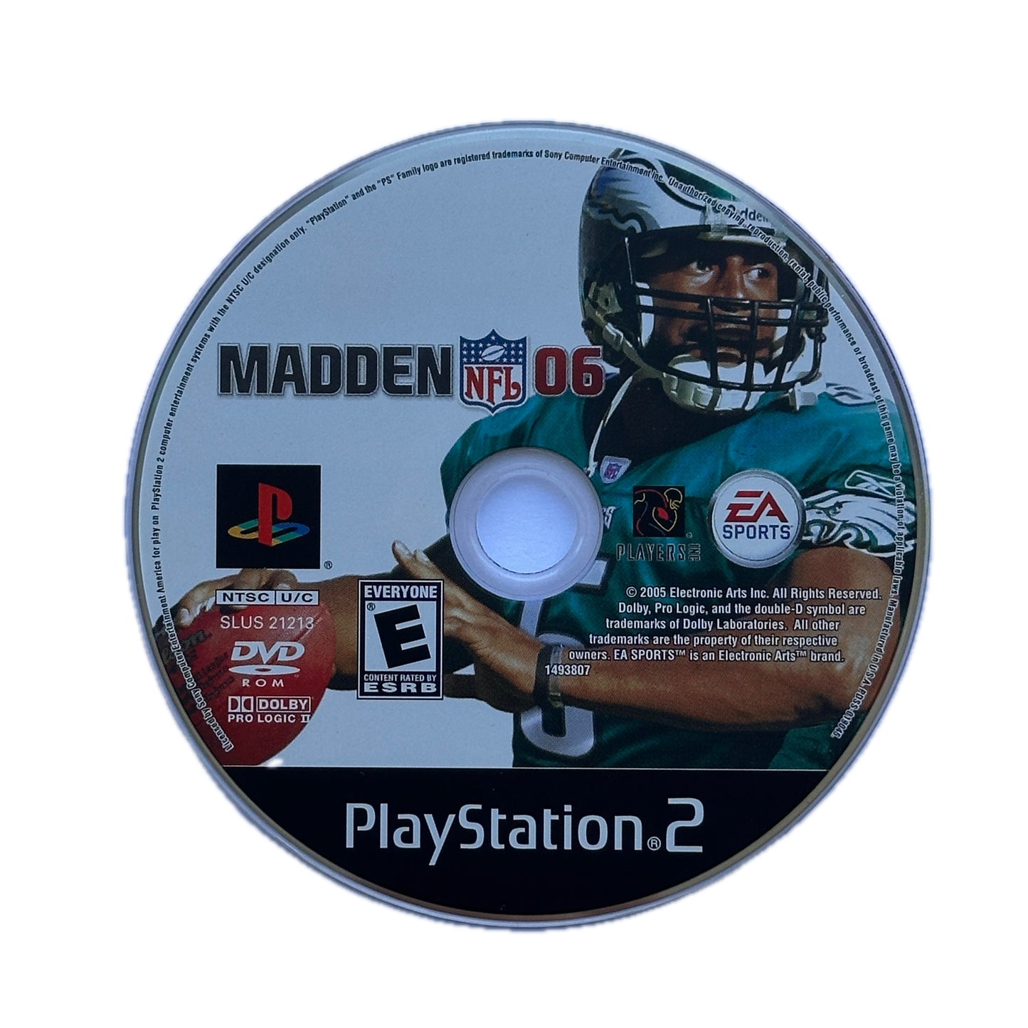 Madden 06 PS2 Playstation 2 Loose Disc